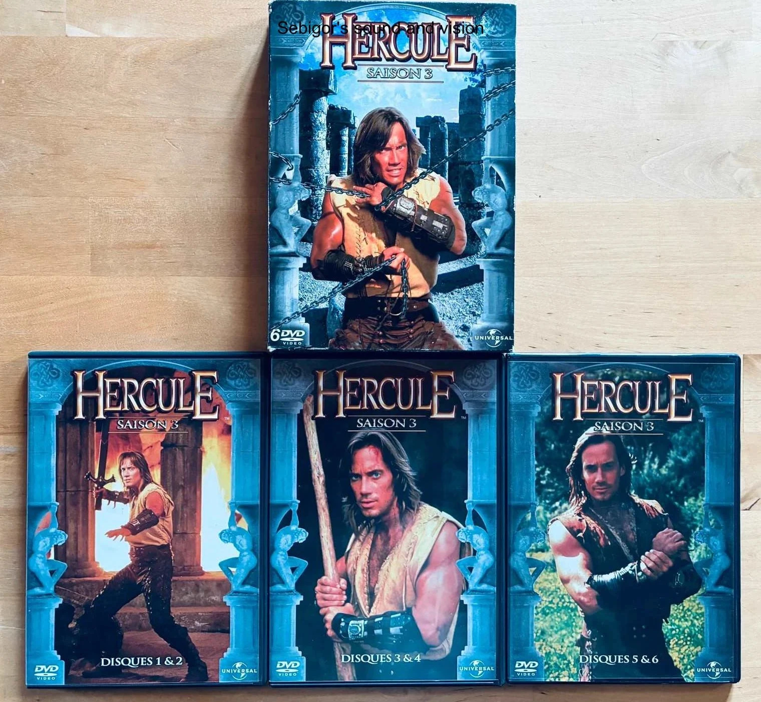 Coffret 6 DVD serie Hercules seizoen 3. – photo 3
